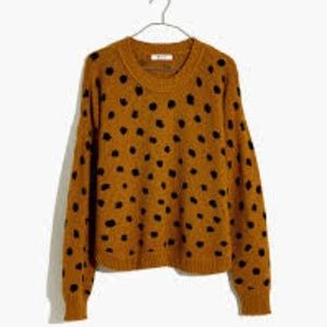 Madewell Painted Spot Sweater